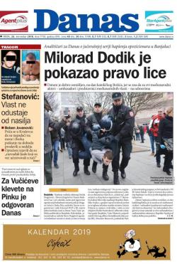 Danas - broj 7758, 26. dec 2018.