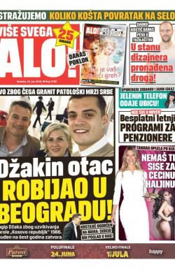 Alo - broj 3708, 24. jun 2018.
