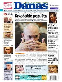 Danas - broj 5521-5522, 10. nov 2012.