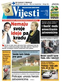 Vijesti - broj 5917, 16. sep 2014.