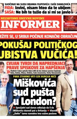 Informer - broj 490, 10. dec 2013.