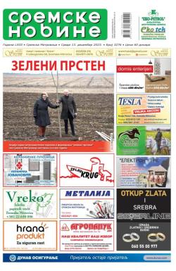 Sremske Novine - broj 3276, 13. dec 2023.