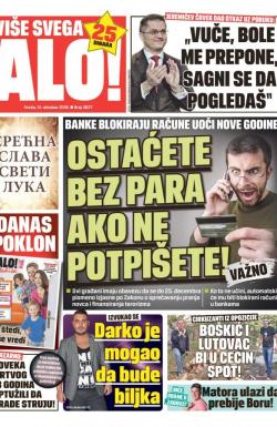 Alo - broj 3837, 31. okt 2018.