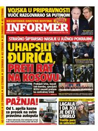 Informer - broj 1802, 27. mar 2018.