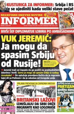Informer - broj 1434, 12. jan 2017.