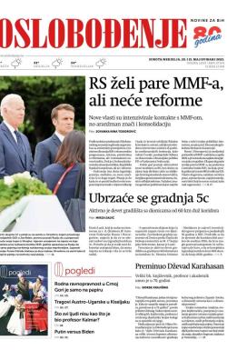 Oslobođenje - broj 27303, 20. maj 2023.