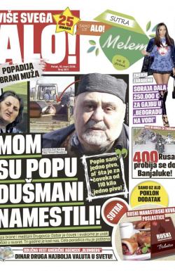 Alo - broj 3611, 16. mar 2018.