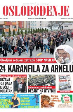 Oslobođenje - broj 24.890, 9. mar 2016.