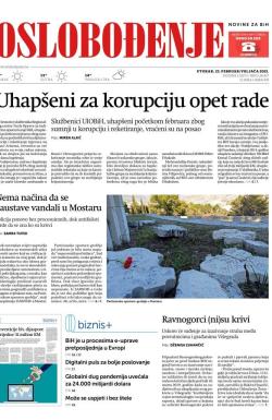 Oslobođenje - broj 26617, 23. feb 2021.