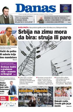 Danas - broj 9083, 25. avg 2022.