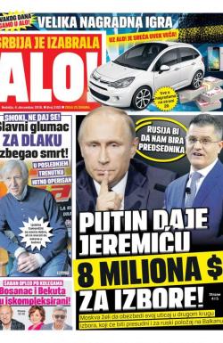 Alo - broj 3155, 4. dec 2016.