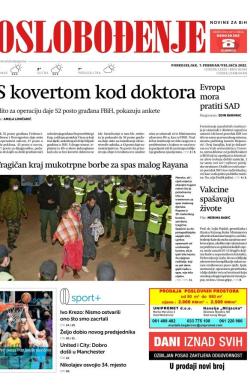 Oslobođenje - broj 26910, 7. feb 2022.