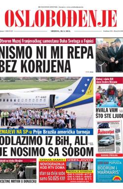 Oslobođenje - broj 24.239, 28. maj 2014.