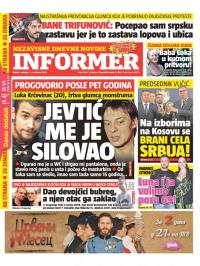 Informer - broj 2269, 5. okt 2019.