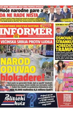 Informer - broj 4019, 2. jul 2025.
