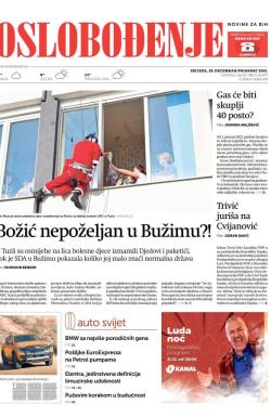 Oslobođenje - broj 26877, 29. dec 2021.