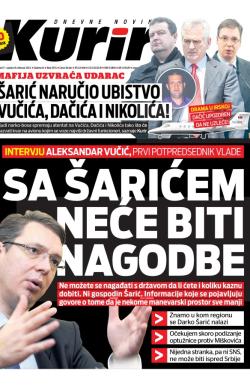 Kurir - broj 3374, 15. feb 2013.