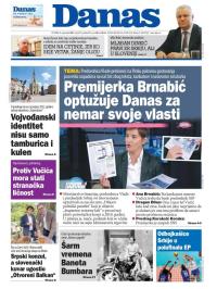 Danas - broj 8739, 2. sep 2021.
