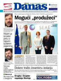 Danas - broj 5665, 3. apr 2013.