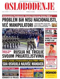 Oslobođenje - broj 24.381, 17. okt 2014.