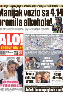 Alo - broj 4123, 20. avg 2019.