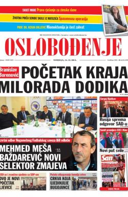 Oslobođenje - broj 24.439, 14. dec 2014.