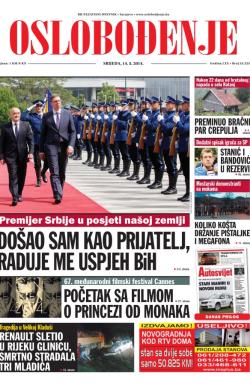 Oslobođenje - broj 24.225, 14. maj 2014.