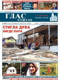 Novi glas komune, Apatin - broj 226, 13. sep 2013.