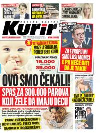 Kurir - broj 1636, 27. avg 2018.