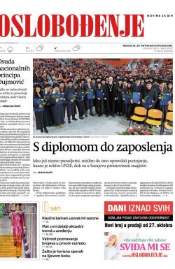 Oslobođenje - broj 25477, 29. okt 2017.