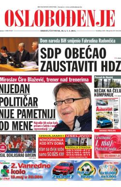 Oslobođenje - broj 24.211/24.212, 30. apr 2014.