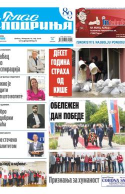 Glas Podrinja - broj 3989, 16. maj 2024.
