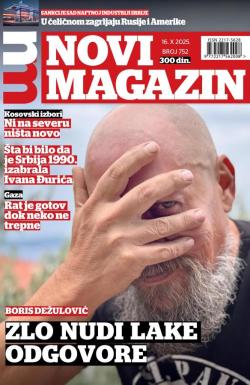 Novi magazin - broj 752, 16. okt 2025.