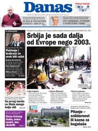 Danas - broj 9250, 13. mar 2023.