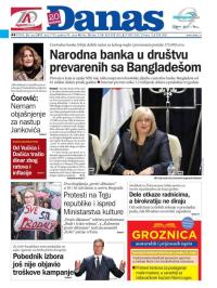 Danas - broj 7179, 26. maj 2017.