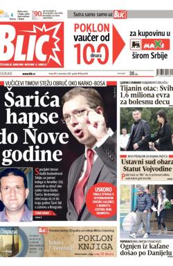 Blic - broj 6041, 4. dec 2013.