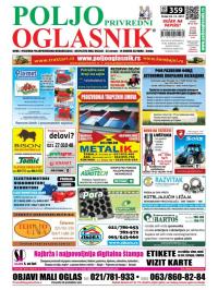 Poljoprivredni Oglasnik - broj 359, 22. nov 2017.