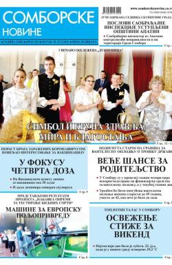 Somborske novine - broj 3553, 29. jul 2022.