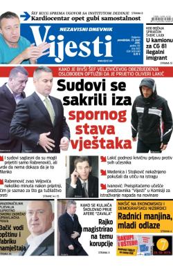 Vijesti - broj 6102, 23. mar 2015.