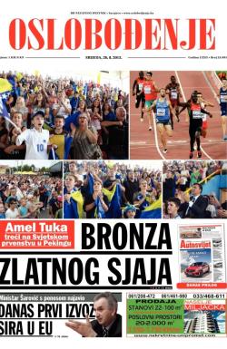 Oslobođenje - broj 24.694, 26. avg 2015.