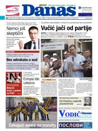 Danas - broj 5720, 28. maj 2013.