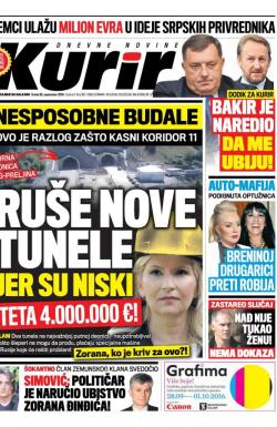 Kurir - broj 952, 28. sep 2016.