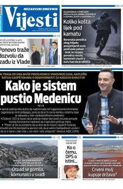 Vijesti - broj 9965, 30. jan 2026.