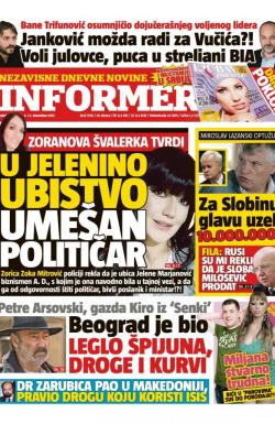 Informer - broj 1708, 2. dec 2017.