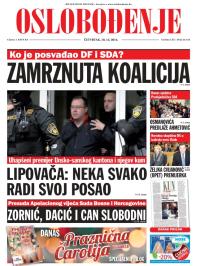 Oslobođenje - broj 24.443, 18. dec 2014.