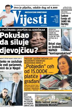 Vijesti - broj 6235, 5. avg 2015.