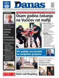 Danas - broj 8423, 21. okt 2020.