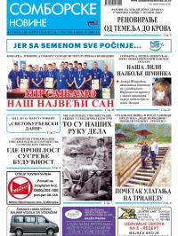 Somborske novine - broj 3332, 4. maj 2018.