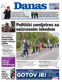 Danas - broj 9913, 16. maj 2025.