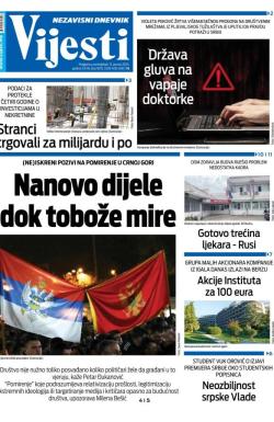 Vijesti - broj 9594, 13. jan 2025.